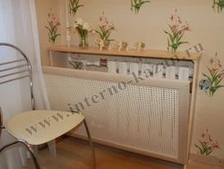 Heating radiator for the kitchen photo