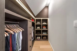Dressing room with suspended ceiling photo
