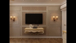 TV in a classic living room photo