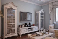 TV in a classic living room photo