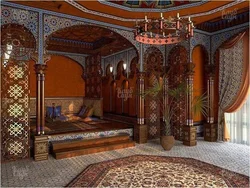 Photo of a bedroom in Turkish style