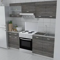Kitchen With A Regular Stove Photo