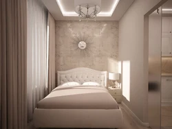 Bedroom interior in coffee tones