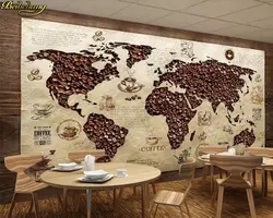 Карта мира в интерьере кухни