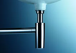 Siphon for bathroom sink photo