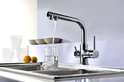 Mətbəx lavabo kranı şəkli