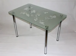 Glass Tables For The Kitchen Photo