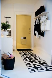 Paths in the hallway in the apartment photo