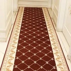 Paths in the hallway in the apartment photo
