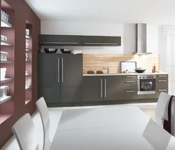 Taupe Color In The Kitchen Interior Photo