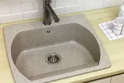 Mətbəx Ölçüləri Üçün Daş Lavabolar Foto