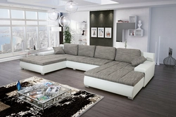 Large Corner Sofa In The Living Room Photo