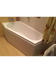 Acrylic bath photo with screen