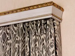 Настенный карниз фото в спальню