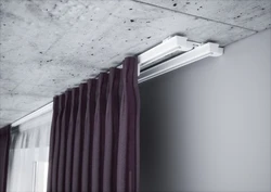 Wall cornice photo in the bedroom