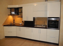 Photo of straight plastic kitchens