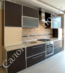 Photo of straight plastic kitchens