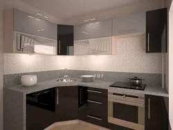 Қараңғы бұрыштық асүйлердің фото дизайны