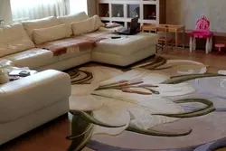 Ковер в гостиной фото овальный недорогие