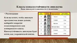 Класс линолеума для кухни фото