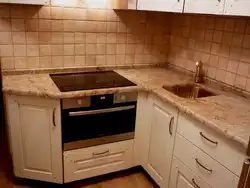 Вариант кухни одна столешница фото