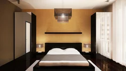 Wallpaper and flooring for the bedroom photo