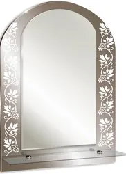 Inexpensive bathroom mirror photo