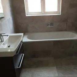 Ванна бөлмесінің кіріктірілген фотосуреті
