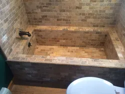 Photo bathrooms with ceramic trays