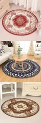 Round Carpet In The Kitchen Photo