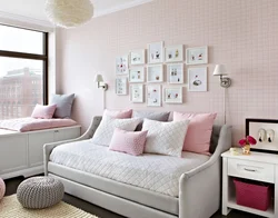 Teenager bedroom sofa design
