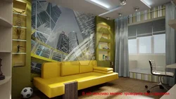 Teenager bedroom sofa design