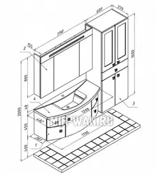 Bathroom Furniture Photo Dimensions