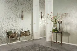 Флизелиновые обои в интерьере прихожей
