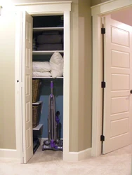 Photo Of A Storage Room In An Apartment In The Hallway