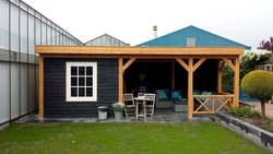 Barn summer kitchen photo