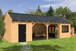 Barn summer kitchen photo