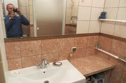 Bathtub with Stalinka column photo