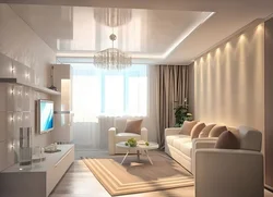 Дизайн гостиной 60 м кв
