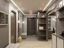 Kitchen bathroom design hallway