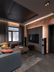 Decoration in loft style apartment photo