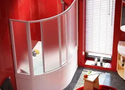 Shower curtains for baths photo