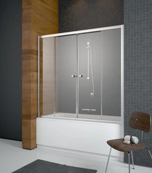 Shower curtains for baths photo