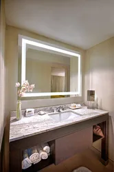 Bath large mirrors photo