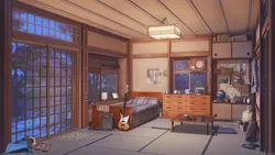 Gacha life uchun yotoqxona fotosurati