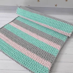 Knitted Bath Mats Photo