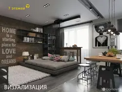 Тарҳи утоқи ошёна дар як хонаи оддӣ