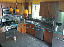 Photo Of Installed Kitchen At Home