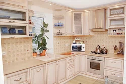 Kitchen milky wooden photo