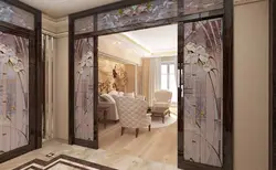 Кіреберістегі жылжымалы есіктер фотосуреті